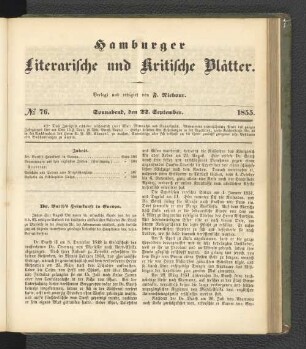 No. 76. 22. September 1855