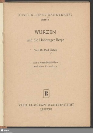 Wurzen und die Hohburger Berge
