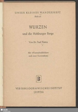 Wurzen und die Hohburger Berge