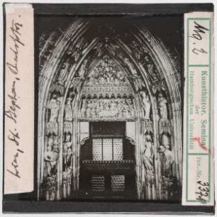 Wien, Stephansdom: Bischofstor