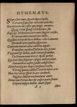 Hymenaeus.