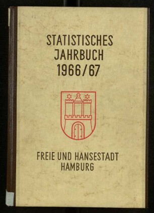1966/67: Statistisches Jahrbuch