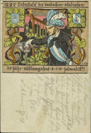 U.G.V. Liedertafel der deutschen Studenten [...]