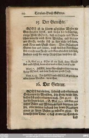 16. Der Getreue.