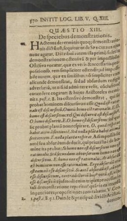 Quaestio XIII.