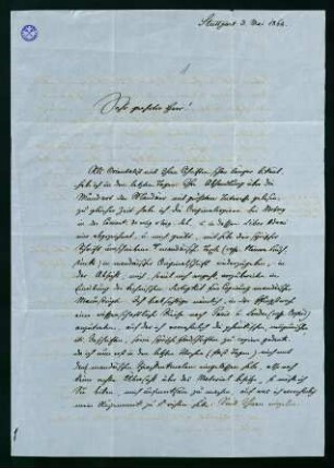 Brief vom 3. Mai 1864