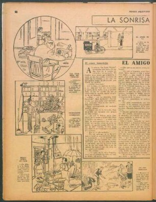 El amigo indigente : El cuento humorístico