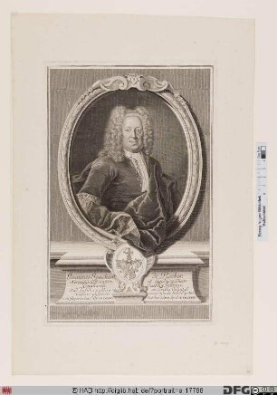 Bildnis Johann Joachim von Roeber