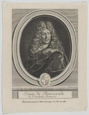 Bildnis des Isaac de Bensserade