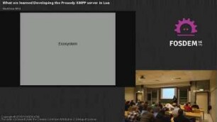 Developing the Prosody Xmpp server in Lua