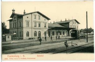 Frankenberg. Bahnhof