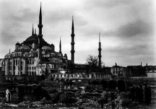 Blaue Moschee in Istanbul (Deutsche Indien-Expedition 1926/1929 - Rückreise: Irak-Syrien-Libanon-Türkei)