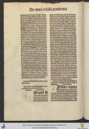De vera et falsa penitentia