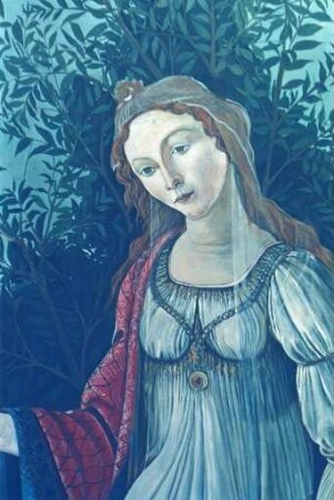 Kopie Sandro Botticelli "LA PRIMAVERA" Versuch einer Enthüllung, Ausschnitt