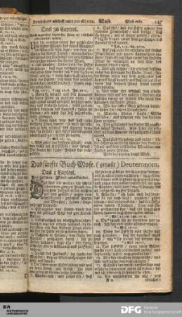 Das 5. Buch Mose / Deuteronomium
