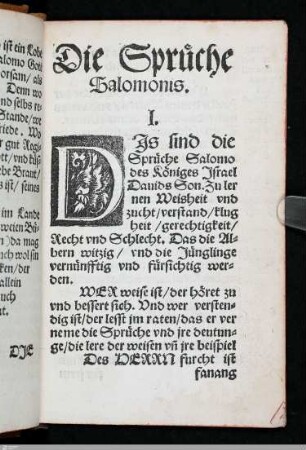 Sprüche Salomos