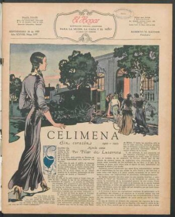 Celimena (sin corazón) 1900 - 1910 : Novela corta