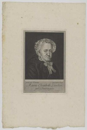 Bildnis der Maria Elisabeth Linckin