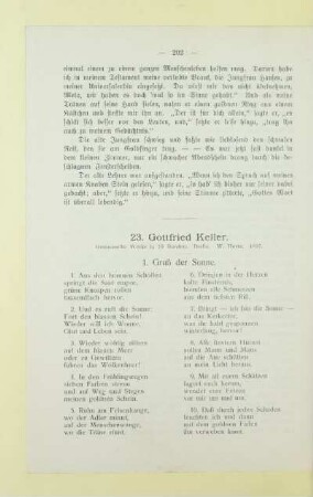 23. Gottfried Keller