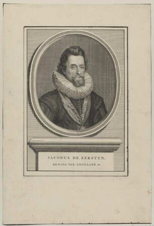 Bildnis des Jacobus I., König von England