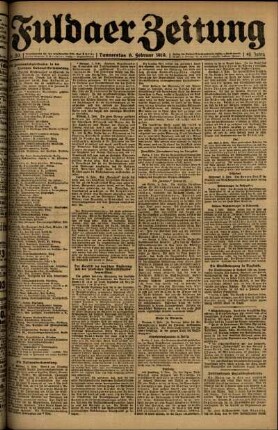 Ausgabe vom Donnerstag, den 06. Februar 1919.