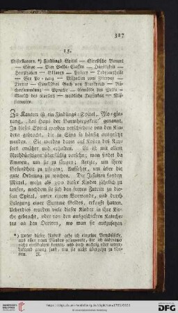 15. Miscellaneen
