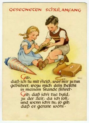 Gesegneten Schulanfang