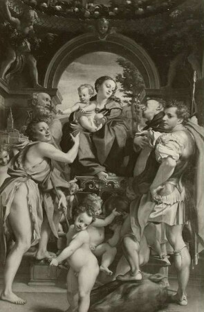 Die Madonna des heiligen Georg