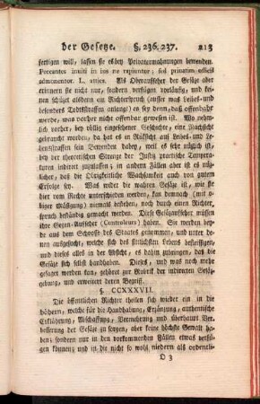 §. CCXXXVII. - §. CCLXII.