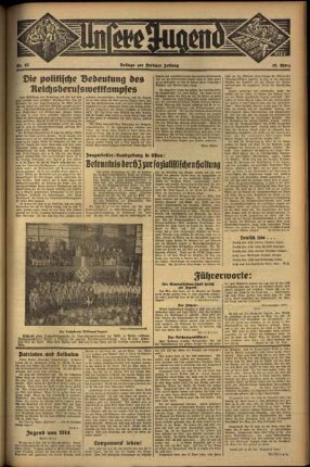 Zweite Ausgabe vom Mittwoch, den 20. März 1935.