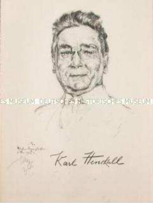 Bildnis des Dichters Karl Henckell
