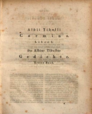 Des Albius Tibullus Gedichte : Mit e. Ausw. d. vorzüglichsten prüfenden u. erl. Anmerkungen verschiedene Gelehrten