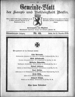 1916,52: Nr. 52, 24. Dezember 1916