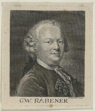 Bildnis des Gottlieb Wilhelm Rabener