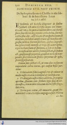 Dominica XVII. Post Trinitatis