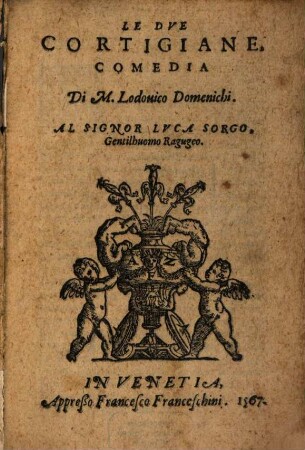 Le due Cortigiane
