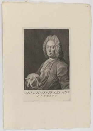 Bildnis des Gio Giuseppe del Sole