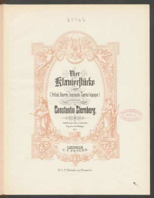No. 1-2: Prélude & Bourrée : Piano solo