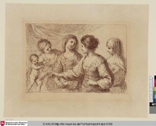 [Four Women, with a Boy; Vier Frauen mit Junge]