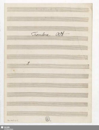 Trombone alto
