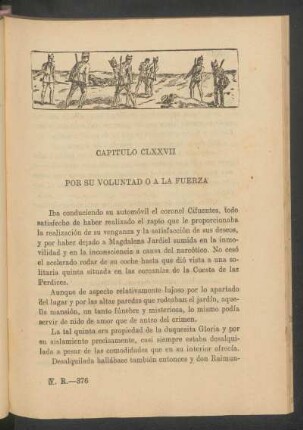 Capítulo CLXXVII - Por su voluntad o a la fuerza