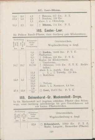 149. Delmenhorst - Gr. Mackenstedt - Dreye.
