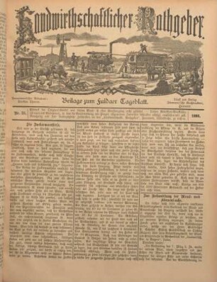 23: Beilage vom Montag, 31. Oktober 1898