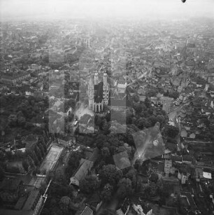 Altstatdt von Naumburg : Blickrichtung Osten