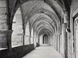 Merseburg, Dom, Kreuzgang, Ostflügel nach Norden
