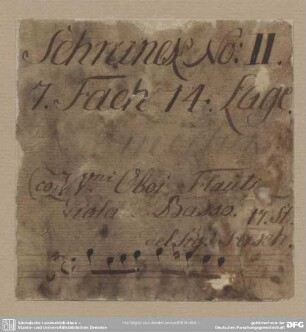 Suites - Mus.2423-N-10 : orch - G; FaWV K:G17