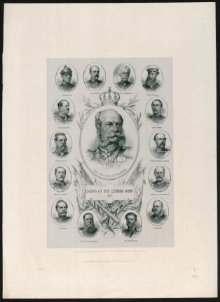 Chiefs of the German Army 1870