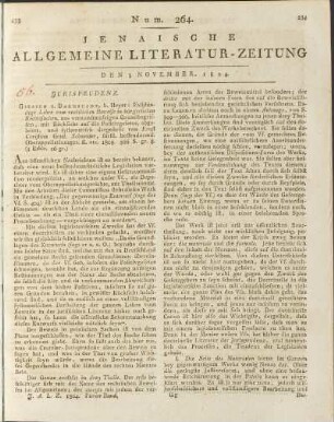 Num. 264. Den 3. November 1804