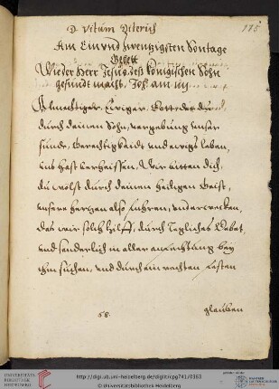 Gebete am 21. Sonntag nach Trinitatis