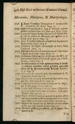 428-432, Miracula, Martyria, & Martyrologia